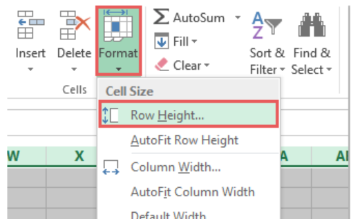 excel for mac column width default measurement